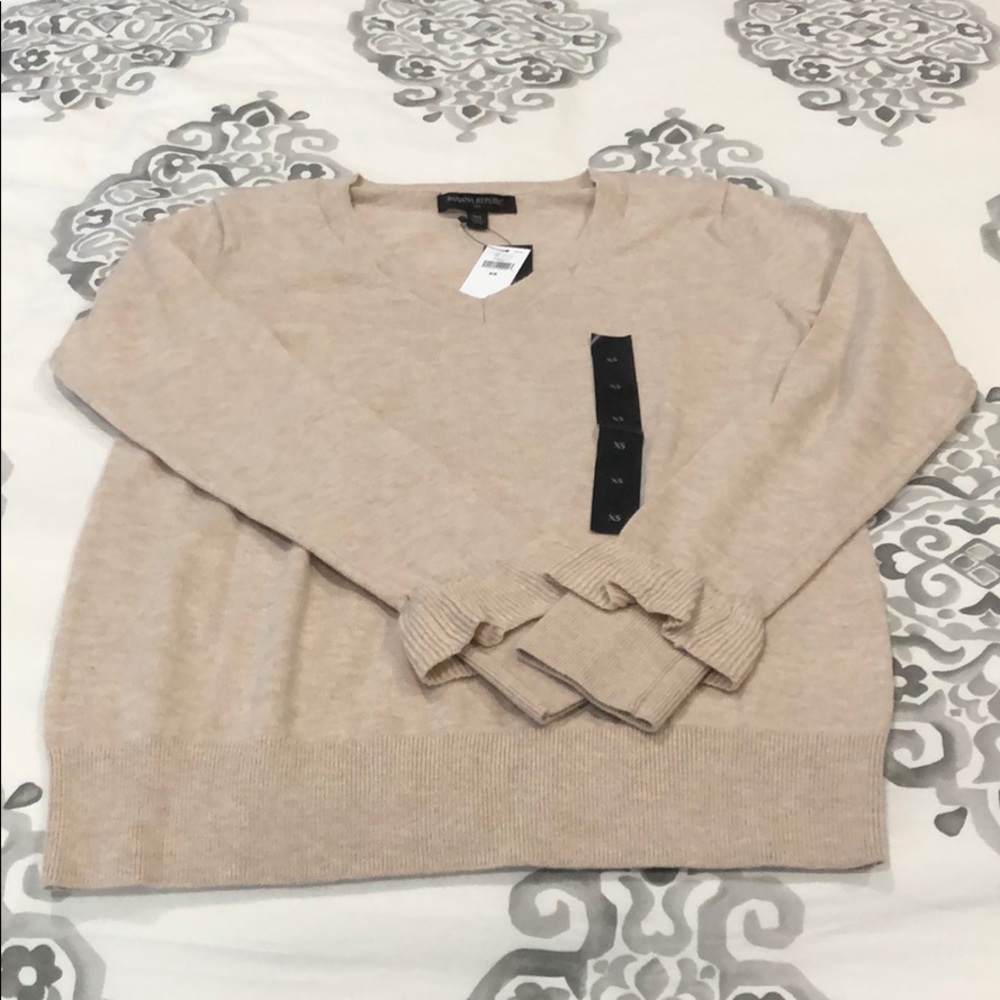 BRAND NEW! Tag on!  Tan sweater